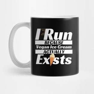 Vegan Ice Cream Loving Runner Mug